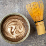 Hojicha powder latte